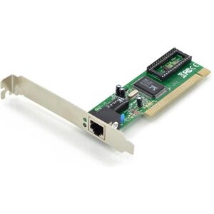Digitus Scheda PCI Fast Ethernet 10/100Mbit 1xRJ-45 Realtek 8139 (PCI), Scheda di rete, Argento Digitus Scheda PCI Fast Ethernet 10/100Mbit 1xRJ-45 Realtek 8139 (PCI), Scheda di rete, Argento
