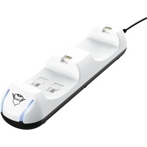 Trust Stazione di ricarica per controller GXT 251 Duo per PS5 (PS5), Accessori per controller gaming, Nero, Bianco Trust Stazione di ricarica per controller GXT 251 Duo per PS5 (PS5), Accessori per controller gaming, Nero, Bianco