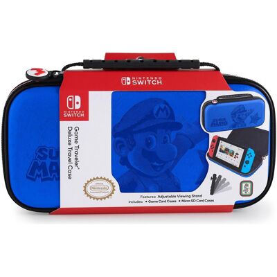 Bigben Switch custodia da viaggio Super Mario (Switch), Altri accessori gaming, Blu Bigben Switch custodia da viaggio Super Mario (Switch), Altri accessori gaming, Blu