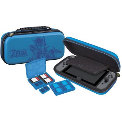 Bigben Valigia da viaggio Zelda (Switch), Altri accessori gaming, Blu Bigben Valigia da viaggio Zelda (Switch), Altri accessori gaming, Blu