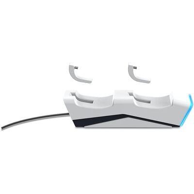 Speedlink Sistema di ricarica Twindock (PS5), Accessori per controller gaming, Bianco Speedlink Sistema di ricarica Twindock (PS5), Accessori per controller gaming, Bianco