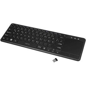 LogiLink Tastiera wireless con touchpad, 2,4 GHz, nero (DE, Senza fili), Tastiera, Nero LogiLink Tastiera wireless con touchpad, 2,4 GHz, nero (DE, Senza fili), Tastiera, Nero