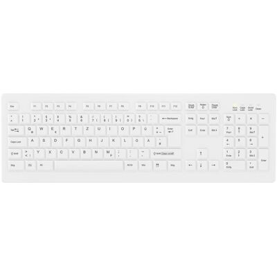 Active Key MedicalKey AK-C8100 (DE, Senza fili), Tastiera, Bianco Active Key MedicalKey AK-C8100 (DE, Senza fili), Tastiera, Bianco