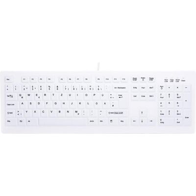 Active Key MedicalKey AK-C8100 Sanitizable (DE, Cablato), Tastiera, Bianco Active Key MedicalKey AK-C8100 Sanitizable (DE, Cablato), Tastiera, Bianco