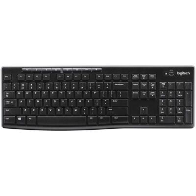 Logitech K270 (DE, Senza fili), Tastiera, Nero Logitech K270 (DE, Senza fili), Tastiera, Nero