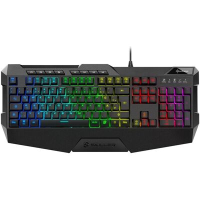 Sharkoon Skiller SGK4 (DE, Cablato), Tastiera, Nero Sharkoon Skiller SGK4 (DE, Cablato), Tastiera, Nero