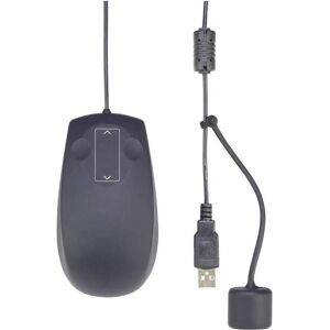 Renkforce RF-4368729 (Cablato), Mouse, Nero Renkforce RF-4368729 (Cablato), Mouse, Nero