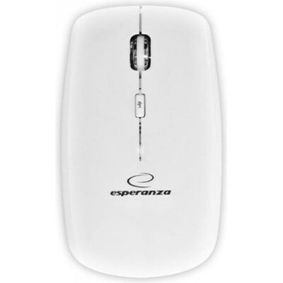 Esperanza EM120W Mouse RF senza fili ottico 2400 DPI (Senza fili), Mouse, Bianco, Grigio Esperanza EM120W Mouse RF senza fili ottico 2400 DPI (Senza fili), Mouse, Bianco, Grigio