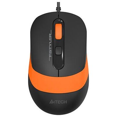 A4Tech Fstyler FM10 Mouse ambidestro USB Type-A ottico 1600 DPI (Cablato), Mouse, Nero, Arancia A4Tech Fstyler FM10 Mouse ambidestro USB Type-A ottico 1600 DPI (Cablato), Mouse, Nero, Arancia