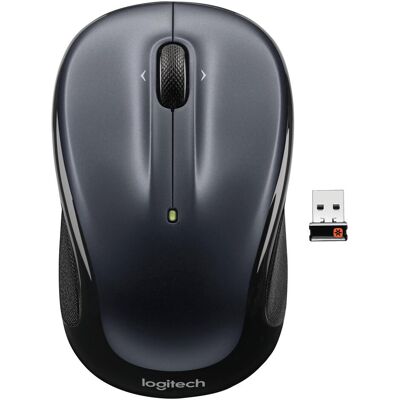 Logitech M325 (Senza fili), Mouse, Grigio Logitech M325 (Senza fili), Mouse, Grigio