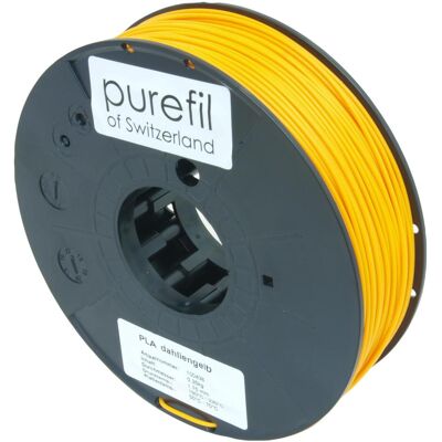 Purefil FIlament (PLA, 1.75 mm, 350 g), Filamenti stampa 3D, Giallo Purefil FIlament (PLA, 1.75 mm, 350 g), Filamenti stampa 3D, Giallo