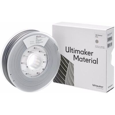 Ultimaker ABS Argento M2560 - Filamento 3D - 2.85mm 750g Ultimaker ABS Argento M2560 - Filamento 3D - 2.85mm 750g