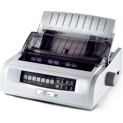 Oki Microline 5590eco (Aghi, Bianco e nero), Stampante, Grigio Oki Microline 5590eco (Aghi, Bianco e nero), Stampante, Grigio