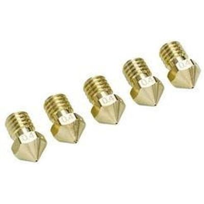 Kit di ugelli Makerbot 0,4 mm per stampante 3D - Compatibile con Ultimaker 2+ e Extended+ Kit di ugelli Makerbot 0,4 mm per stampante 3D - Compatibile con Ultimaker 2+ e Extended+