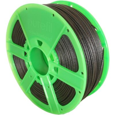 Purefil Filamento (PC, 1.75 mm, 1000 g), Filamenti stampa 3D, Nero Purefil Filamento (PC, 1.75 mm, 1000 g), Filamenti stampa 3D, Nero