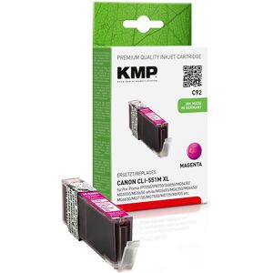 KMP, Cartucce, C92 Cartuccia d'inchiostro compatibile con Canon CLI-551 M XL (M) KMP, Cartucce, C92 Cartuccia d'inchiostro compatibile con Canon CLI-551 M XL (M)
