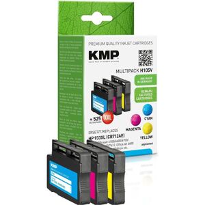 KMP, Cartucce, 105V Value pack C/M/Y comp. con HP 933 XL (C, M, Y) KMP, Cartucce, 105V Value pack C/M/Y comp. con HP 933 XL (C, M, Y)