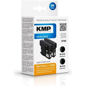 KMP, Cartucce, DOUBLEPACK B78D - confezione da 2 - 12,7 ml - nero - compatibile - rigenerato (FC) KMP, Cartucce, DOUBLEPACK B78D - confezione da 2 - 12,7 ml - nero - compatibile - rigenerato (FC)