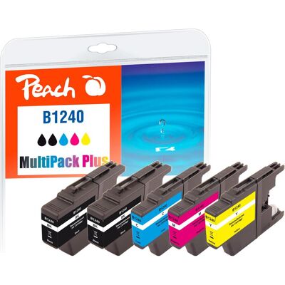 Peach, Cartucce, Multipack di inchiostro LC-1240 (C, FC, M, Y) Peach, Cartucce, Multipack di inchiostro LC-1240 (C, FC, M, Y)