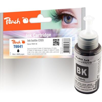 Peach, Cartucce, Inchiostro Epson T6641 Nero (FC) Peach, Cartucce, Inchiostro Epson T6641 Nero (FC)