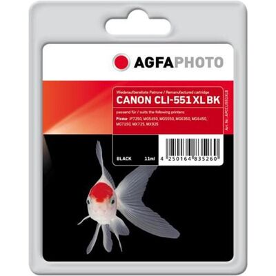 AGFAPHOTO, Cartucce, Apccli551xlb (FC) AGFAPHOTO, Cartucce, Apccli551xlb (FC)