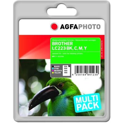 AGFAPHOTO, Cartucce, compatibile con LC-223 (C, FC, M, Y) AGFAPHOTO, Cartucce, compatibile con LC-223 (C, FC, M, Y)