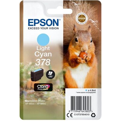 Epson - C13T37854020 - Ciano chiaro - 4.8 ml - Cartuccia d'inchiostro Epson - C13T37854020 - Ciano chiaro - 4.8 ml - Cartuccia d'inchiostro