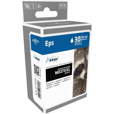 Astar 35ml Cartuccia inchiostro nero compatibile per Epson WF-3620DWF Astar 35ml Cartuccia inchiostro nero compatibile per Epson WF-3620DWF