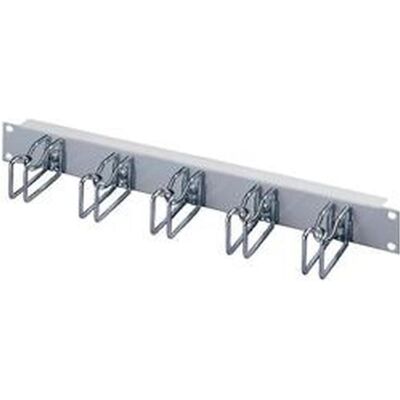 Rittal 1U Cable Manage Panel with steel rings, Accessori per armadio rack, Grigio, Argento Rittal 1U Cable Manage Panel with steel rings, Accessori per armadio rack, Grigio, Argento