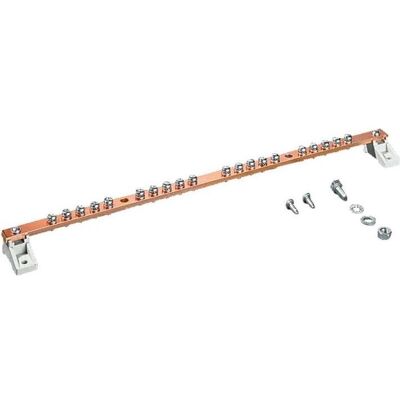 Rittal TS IT earth rail 450mm w/ connectors, Accessori per armadio rack, Rame Rittal TS IT earth rail 450mm w/ connectors, Accessori per armadio rack, Rame