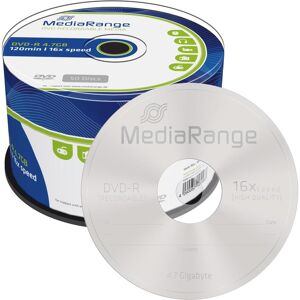 MediaRange DVD-R 4.7GB, 50 spindle (50x), Disco ottico MediaRange DVD-R 4.7GB, 50 spindle (50x), Disco ottico
