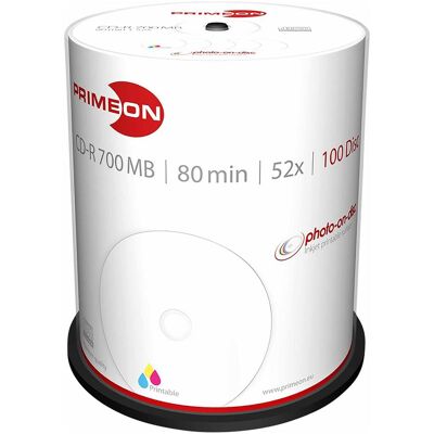 Primeon CD-R (100x), Disco ottico Primeon CD-R (100x), Disco ottico