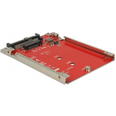 Delock Convertitore U.2 Mini SAS HD SFF-8639 > M.2 Key M PCIe con telaio 2.5" 7 mm, Accessori per disco rigido Delock Convertitore U.2 Mini SAS HD SFF-8639 > M.2 Key M PCIe con telaio 2.5" 7 mm, Accessori per disco rigido