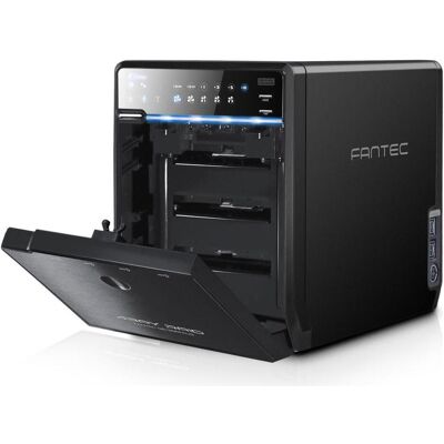 Fantec Qb-35rfeu3 (3.5"), Case per hard disk, Nero Fantec Qb-35rfeu3 (3.5"), Case per hard disk, Nero
