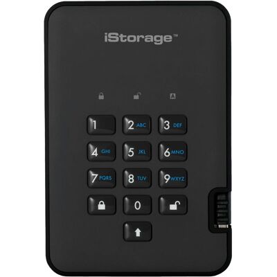 iStorage 1TB discoAshur2 HDD (1 TB), Disco rigido esterno, Nero iStorage 1TB discoAshur2 HDD (1 TB), Disco rigido esterno, Nero