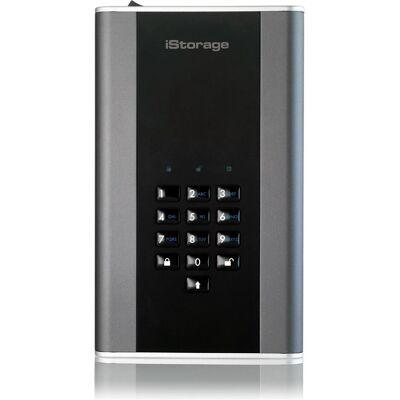 iStorage discoAshur DT2 (3 TB), Disco rigido esterno, Nero iStorage discoAshur DT2 (3 TB), Disco rigido esterno, Nero
