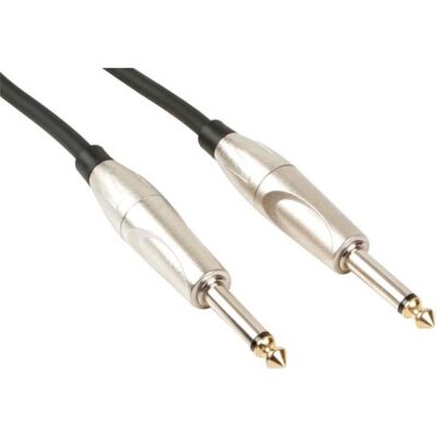 HQ Power Cavo per chitarra professionale (1 m, Cavo jack da 6,3 mm), Cavo audio HQ Power Cavo per chitarra professionale (1 m, Cavo jack da 6,3 mm), Cavo audio