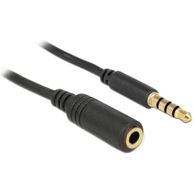 Delock Cavo di prolunga jack (3 m, Cavo AUX), Cavo audio Delock Cavo di prolunga jack (3 m, Cavo AUX), Cavo audio