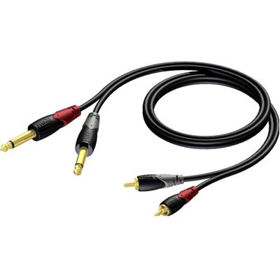 Procab Cla631 (3 m, Cavo Cinch, Cavo jack da 6,3 mm), Cavo audio Procab Cla631 (3 m, Cavo Cinch, Cavo jack da 6,3 mm), Cavo audio