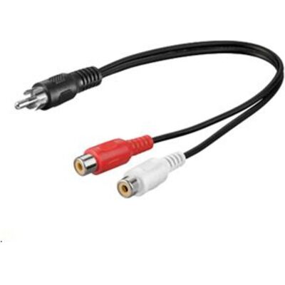 MicroConnect Splitter audio (0.20 m, Cavo Cinch), Cavo audio MicroConnect Splitter audio (0.20 m, Cavo Cinch), Cavo audio