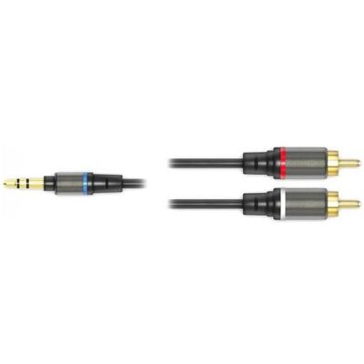 IK Multimedia iLine - Adattatore di uscita RCA (1.50 m, Cavo AUX, Cavo Cinch), Cavo audio IK Multimedia iLine - Adattatore di uscita RCA (1.50 m, Cavo AUX, Cavo Cinch), Cavo audio