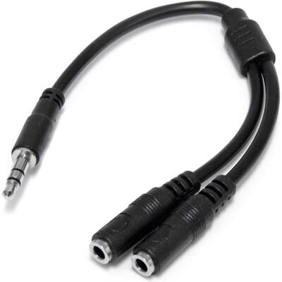 StarTech Muy1mffs (0.20 m, Cavo AUX), Cavo audio StarTech Muy1mffs (0.20 m, Cavo AUX), Cavo audio