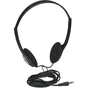 Manhattan Cuffie stereo (Cablato), Cuffie, Nero Manhattan Cuffie stereo (Cablato), Cuffie, Nero