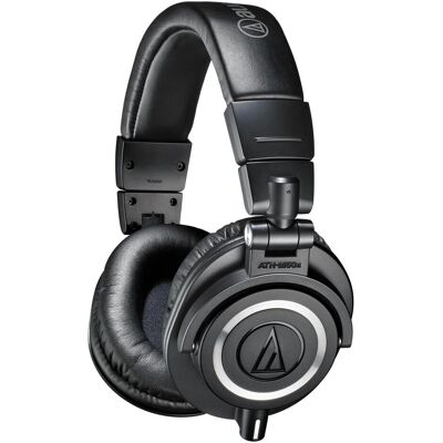 Audio-Technica ATH-M50x (Nessuna cancellazione del rumore, Cablato), Cuffie, Nero Audio-Technica ATH-M50x (Nessuna cancellazione del rumore, Cablato), Cuffie, Nero