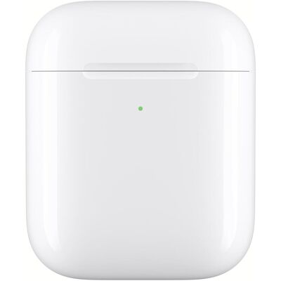 Apple Wireless Charging Case (Coperchio della custodia di ricarica), Borsa per cuffie + Copertura protettiva, Bianco Apple Wireless Charging Case (Coperchio della custodia di ricarica), Borsa per cuffie + Copertura protettiva, Bianco