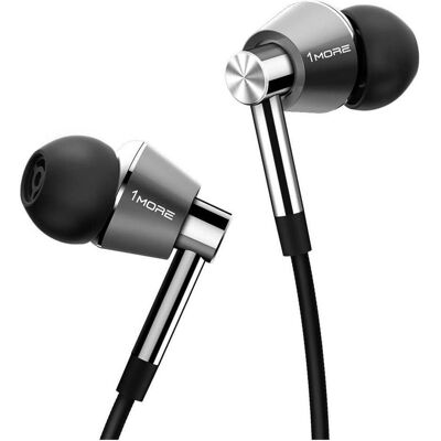 1More E1001 Triple Driver (Cablato), Cuffie, Argento, Nero 1More E1001 Triple Driver (Cablato), Cuffie, Argento, Nero