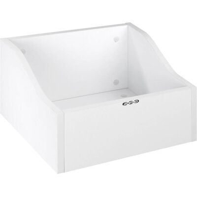 Zomo VS-Box 100/1 (Piastre), Porta CD + Portavinili, Bianco Zomo VS-Box 100/1 (Piastre), Porta CD + Portavinili, Bianco