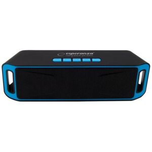 Esperanza EP126KB Altoparlante portatile Altoparlante portatile stereo, Altoparlante Bluetooth, Nero, Blu Esperanza EP126KB Altoparlante portatile Altoparlante portatile stereo, Altoparlante Bluetooth, Nero, Blu