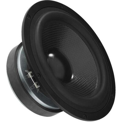 MONACOR Altoparlante per bassi HiFi (1 pz.), Altoparlante incorporato, Nero MONACOR Altoparlante per bassi HiFi (1 pz.), Altoparlante incorporato, Nero