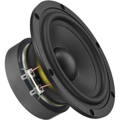 MONACOR Altoparlante per bassi HiFi, Altoparlante incorporato, Nero MONACOR Altoparlante per bassi HiFi, Altoparlante incorporato, Nero